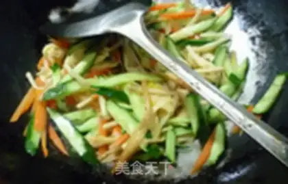 Make The cucumber platter step 13