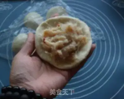 Make Fan buns step 7