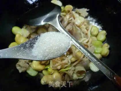 Make Scrambled beans step 9
