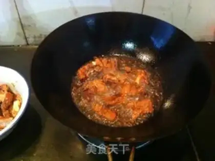 Make Lazy sugar veggie ribs step 1