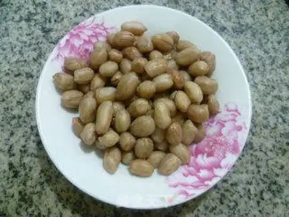 Make Peanut rice step 1