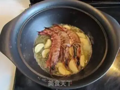 Make Shrimp-hot pasta step 5