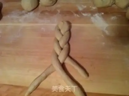 Make Soybean braid bread step 5
