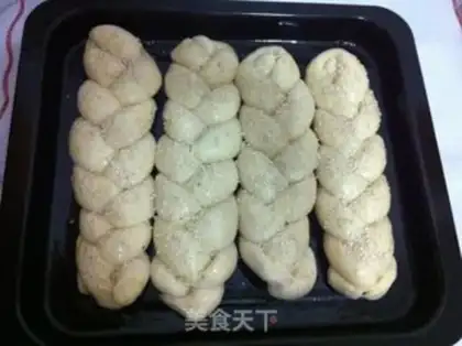 Make Soybean braid bread step 8