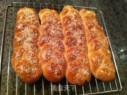 Make Soybean braid bread step 9