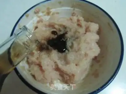Make Chicken meatballs step 1