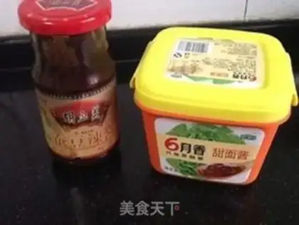 Make Three pieces of sauce step 3
