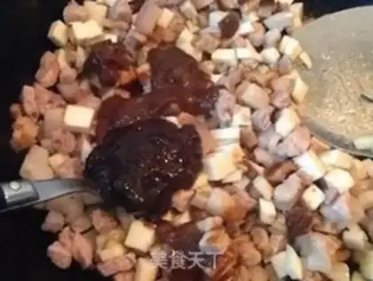 Make Three pieces of sauce step 7