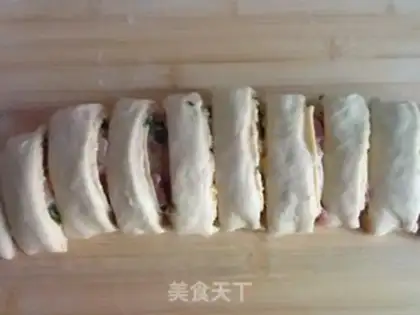 Make Cheese bacon rolls step 6
