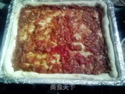 Make We got ham and shrimp pizza step 11