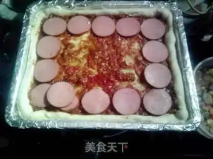Make We got ham and shrimp pizza step 12