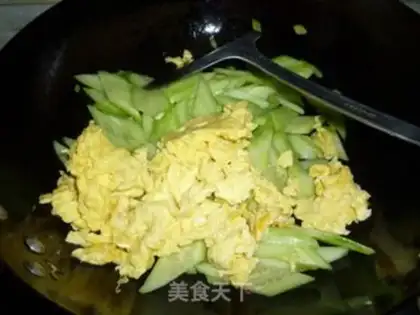 Make Cucumber eggs step 5
