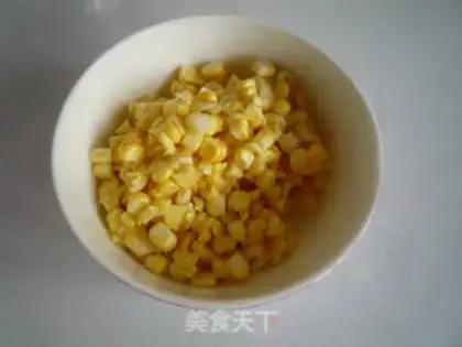 Make Milky corn juice step 1