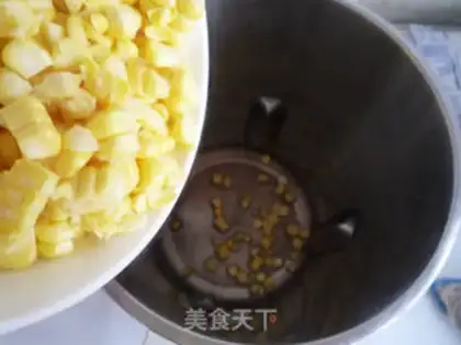 Make Milky corn juice step 2