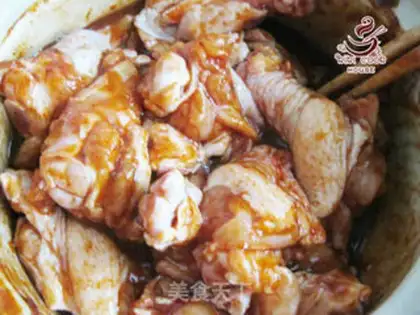 Make ♪ Han-sweety-sweety wing root ♪ step 2