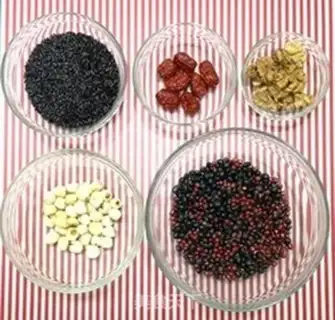 Make Black rice porridge step 0
