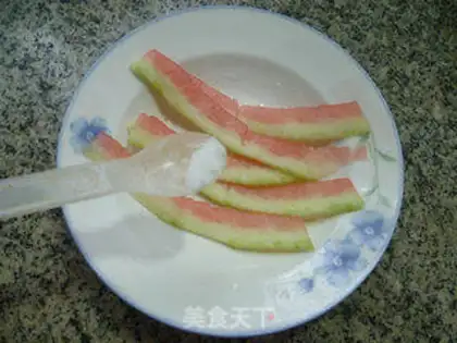 Make Eggs, watermelon step 4