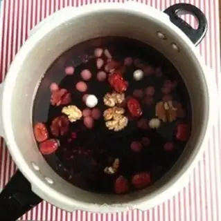 Make Black rice porridge step 4