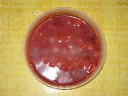 Make Rotten milk, almond mushrooms step 1