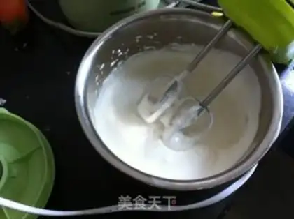 Make Mangomus cheesecake step 5
