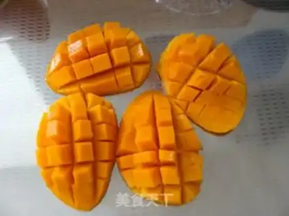 Make Mango ice cream step 7
