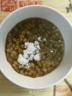 Make Green Bean Popsicle Ice step 3