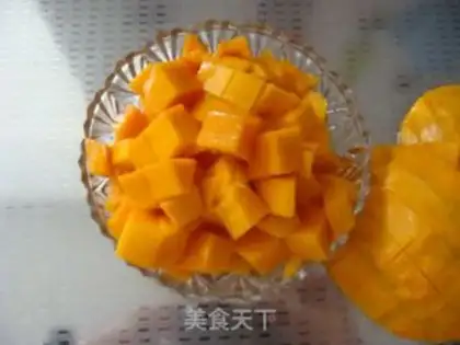 Make Mango ice cream step 8