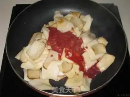 Make Rotten milk, almond mushrooms step 5
