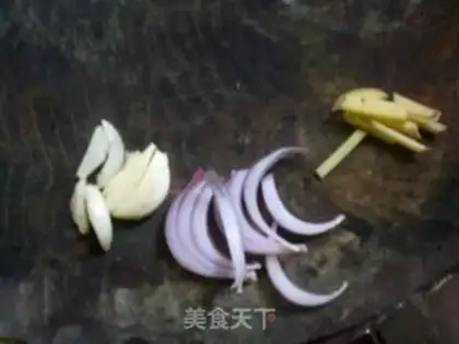 Make Soup and eggplant noodles step 0