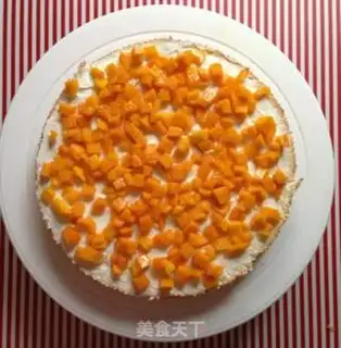 Make Mango cherry cream cake step 19