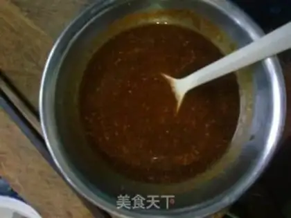 Make Soup and eggplant noodles step 2