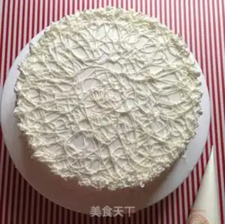 Make Mango cherry cream cake step 21