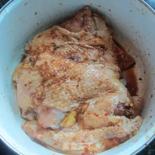 Make Powdered chicken step 2