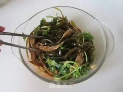 Make The soybeans stick step 7