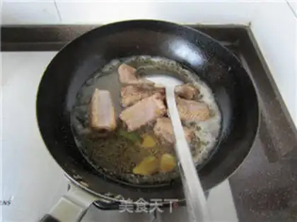 Make Garlic burning ribs step 8