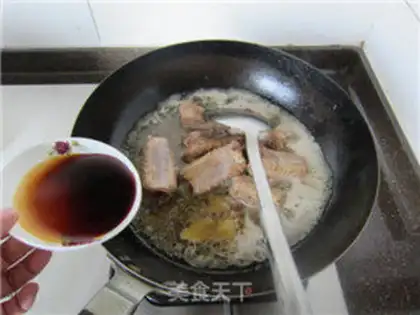Make Garlic burning ribs step 9