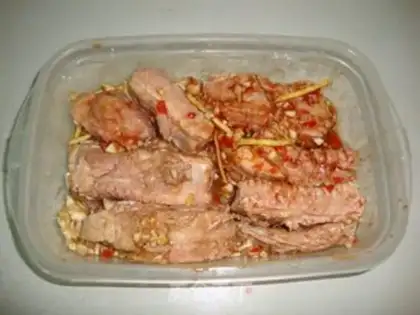 Make Garlic ribs step 4