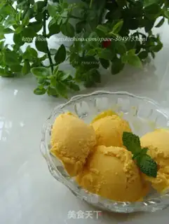 Make Mango ice cream step 19