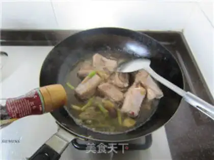 Make Garlic burning ribs step 10