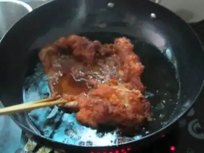 Make Powdered chicken step 4