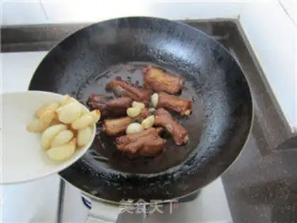 Make Garlic burning ribs step 12