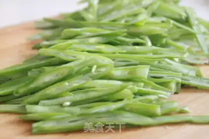 Make Bean bean swirling and meat step 1
