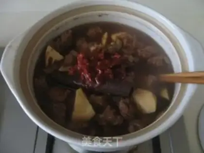 Make Spring beef step 4