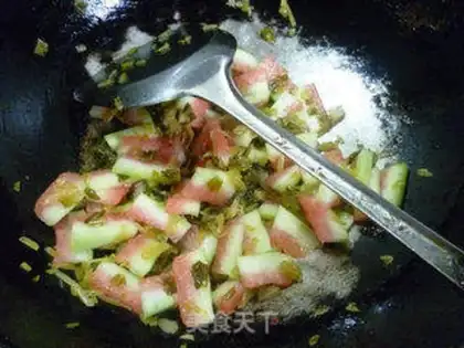 Make Snow gravy and watermelon step 7
