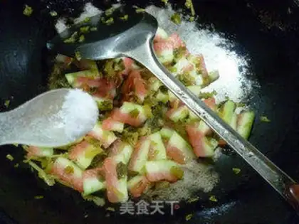 Make Snow gravy and watermelon step 8