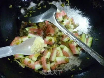 Make Snow gravy and watermelon step 9