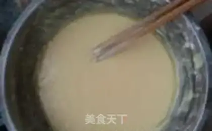 Make original waffles step 2