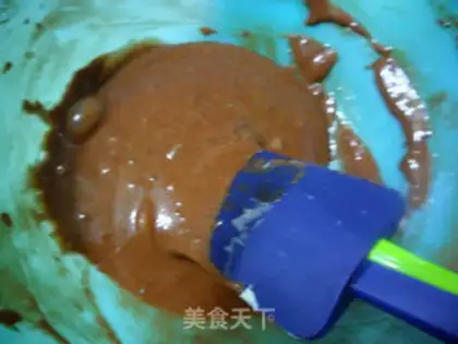 Make oatmeal cocoa cake step 7
