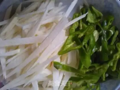 Make White silk step 0