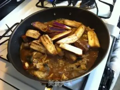 Make Spicy catfish eggplant step 6